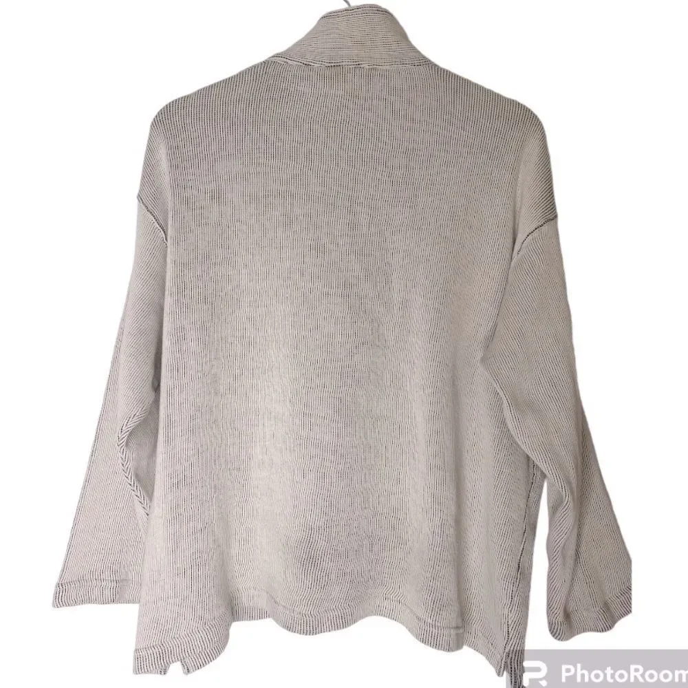 VINTAGE CANYON RIVER BLUES QUARTER ZIP SWEATER SIZE LARGE